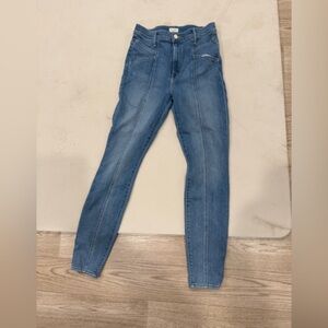 MOTHER Women's Skinny Jeans in Light Blue